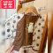 可莉允[双面可穿 随心搭配]婴儿秋冬保暖外出服卡通夹棉服外套洋气 绿色现货 110cm