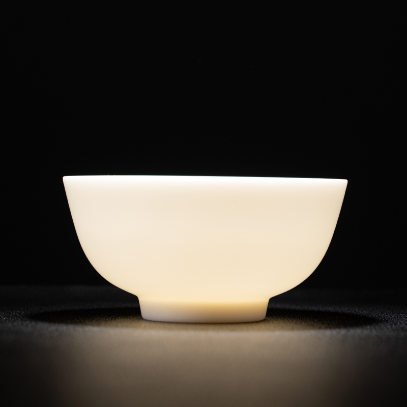 苏氏陶瓷(SUSHI CERAMICS)餐具套装中国白羊脂玉瓷高档餐碗16头餐具礼盒套装口径12.4cm高清大图
