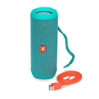 JBL Flip4 音乐万花筒4 蓝牙小音箱 音响 低音炮 防水设计 支持多台串联 便携迷你音响 音箱 薄荷绿