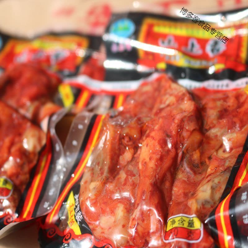 山上香卤制鸡排乡巴佬风味鸡架60g整箱卤味鸡肉零食童年回忆图片