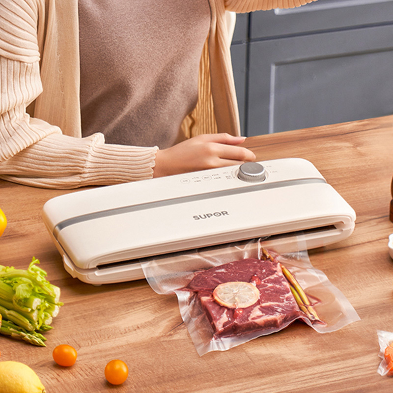 苏泊尔supor真空封口机保鲜自动抽真空密封机家用真空食品包装机小型