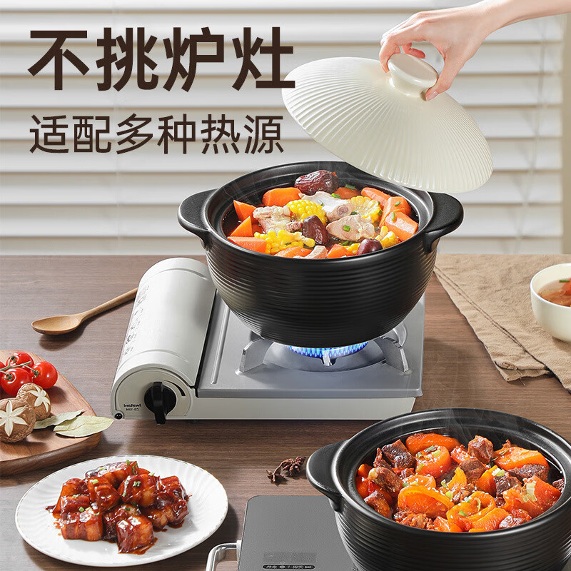 炊大皇(COOKER KING)享味煲白色4.5L TW45B高清大图