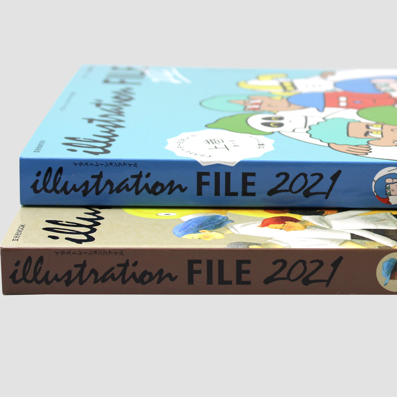 illustration file 2022 上下卷 [正版]日本时尚插画集illustration file 2021高清大图