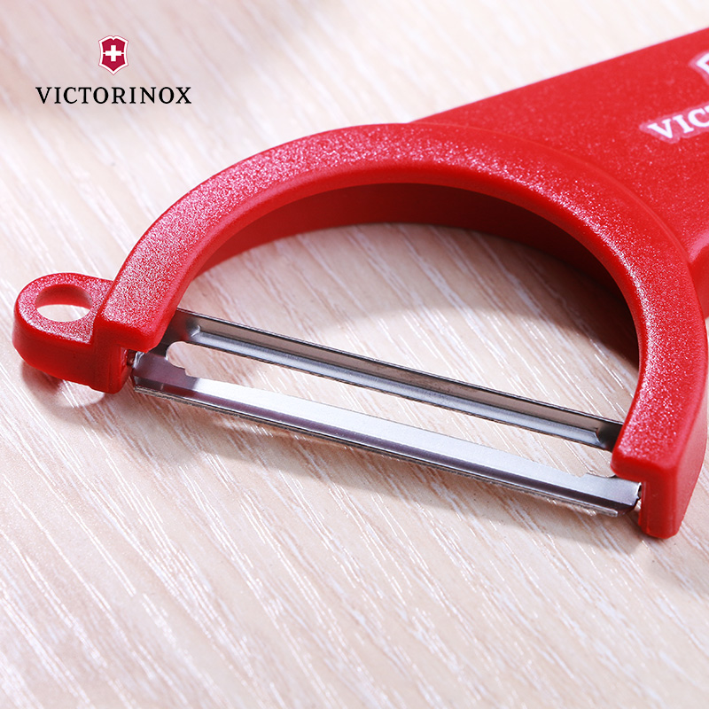 Victorinox维氏瑞士厨刀 厨房水果蔬菜刮皮削皮器7.6073去皮刨刀高清大图