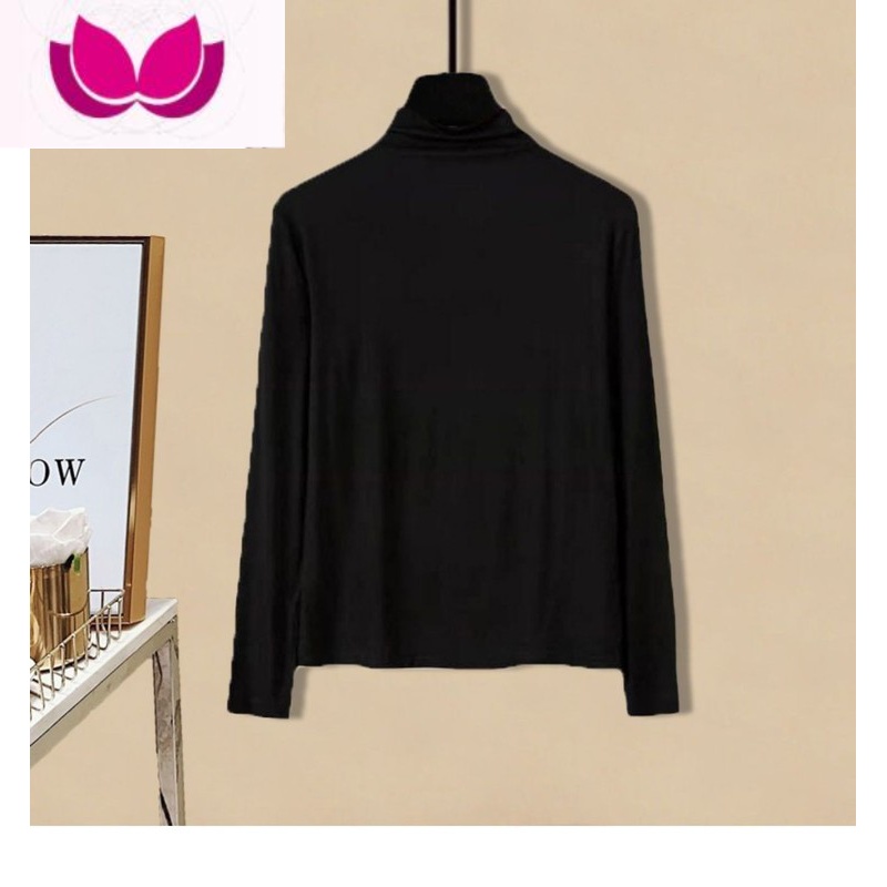 七斓小香风套装女装高级感加厚毛衣百搭打底显瘦开叉牛仔裤三件套 黑色打底衫 XL