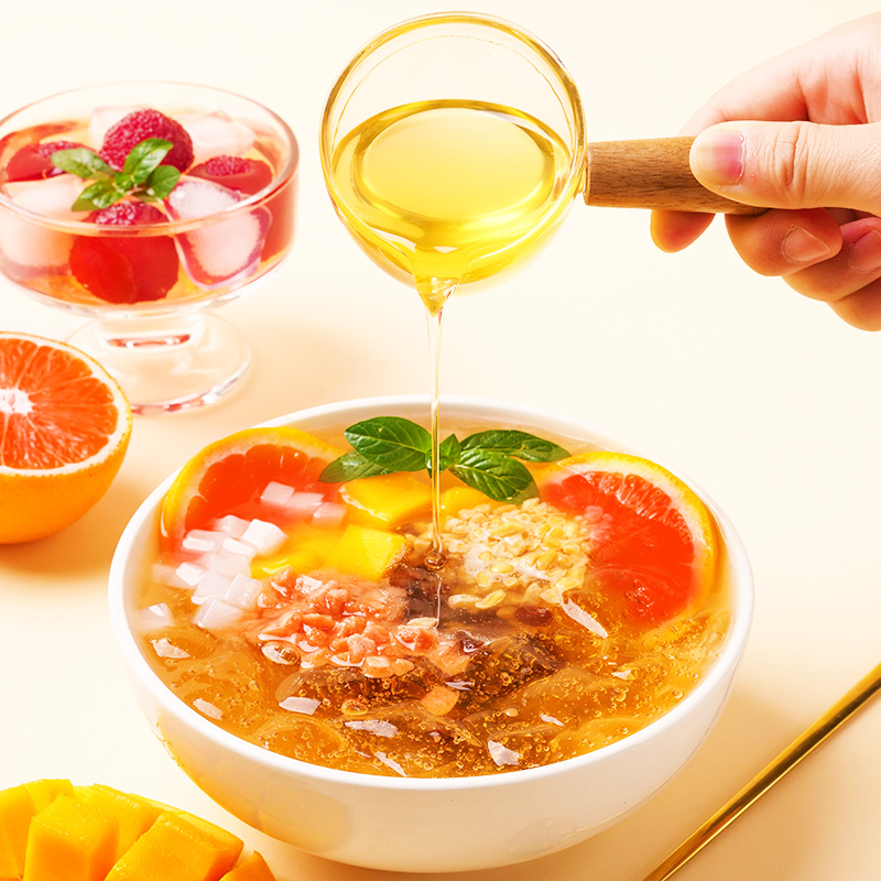 刻凡大碗冰粉450g 金桔柠檬味 即食果冻食品解暑饮品白凉粉休闲零食