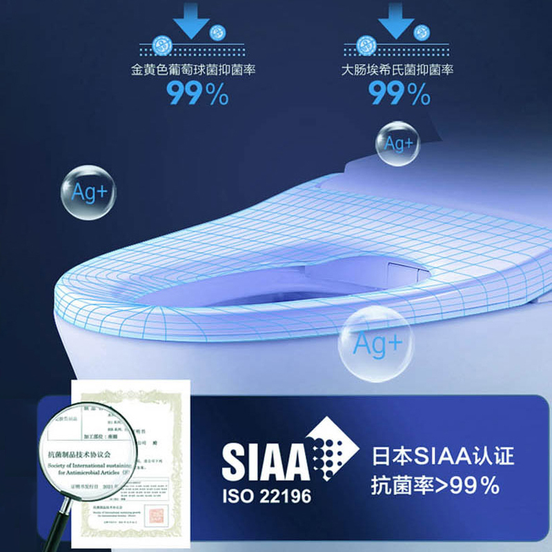 海尔智能马桶 双动力零水压XA29V 400坑距高清大图