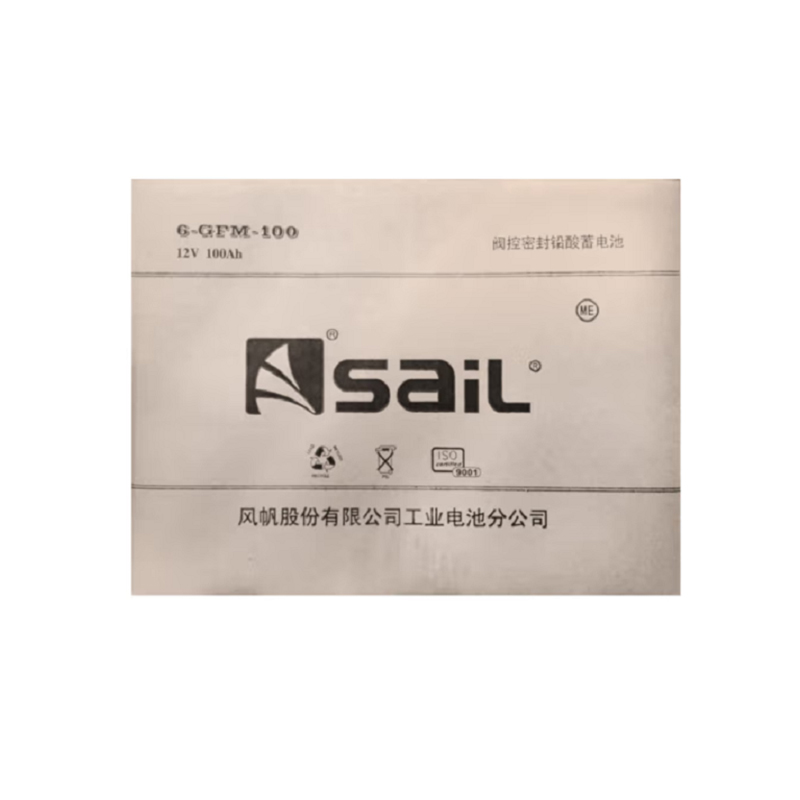 风帆(sail) 蓄电池 6-GFM-100 (只)高清大图
