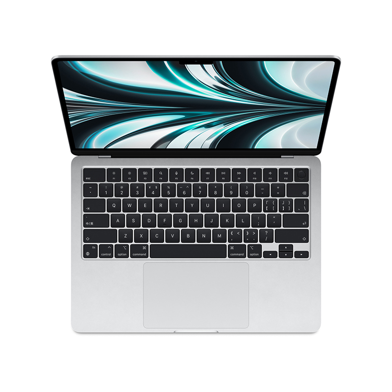 苹果apple轻薄本macbookair系列1368核m2芯片8核图形处理器8g1tbssd银