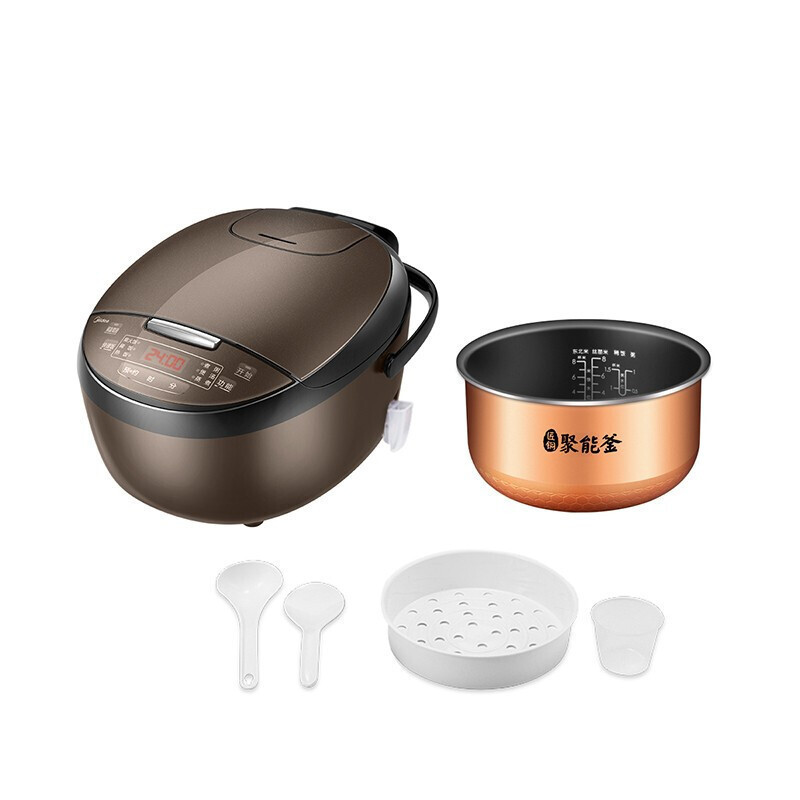 美的(Midea)电饭煲家用3L电饭锅迷你小型2-6人智能预约多功能不粘内胆蒸煮饭煲MB-FB30M111