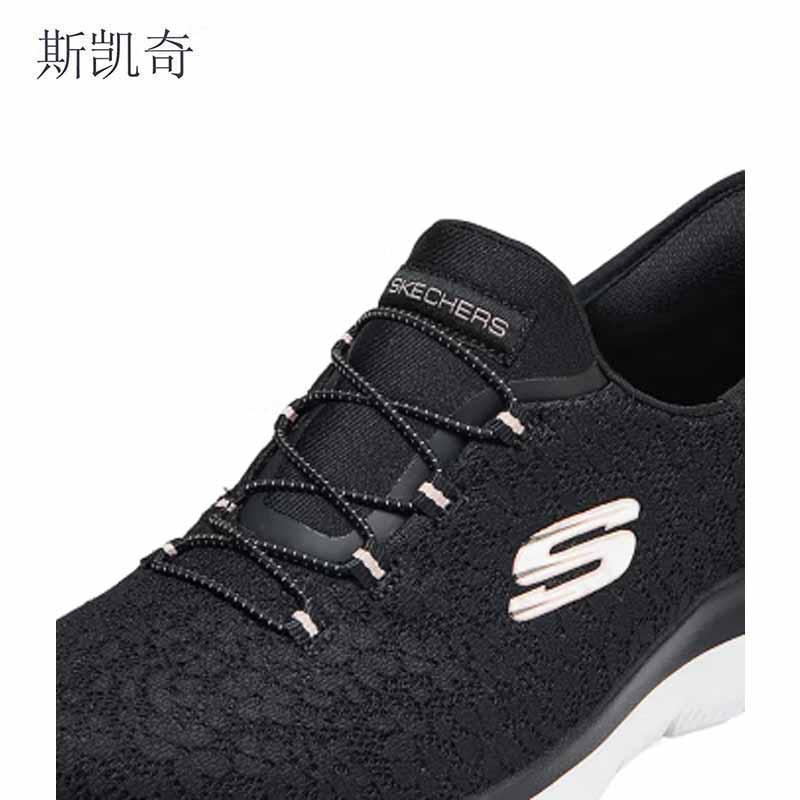 斯凯奇 女鞋夏季新款 150125/BLK-10 双高清大图