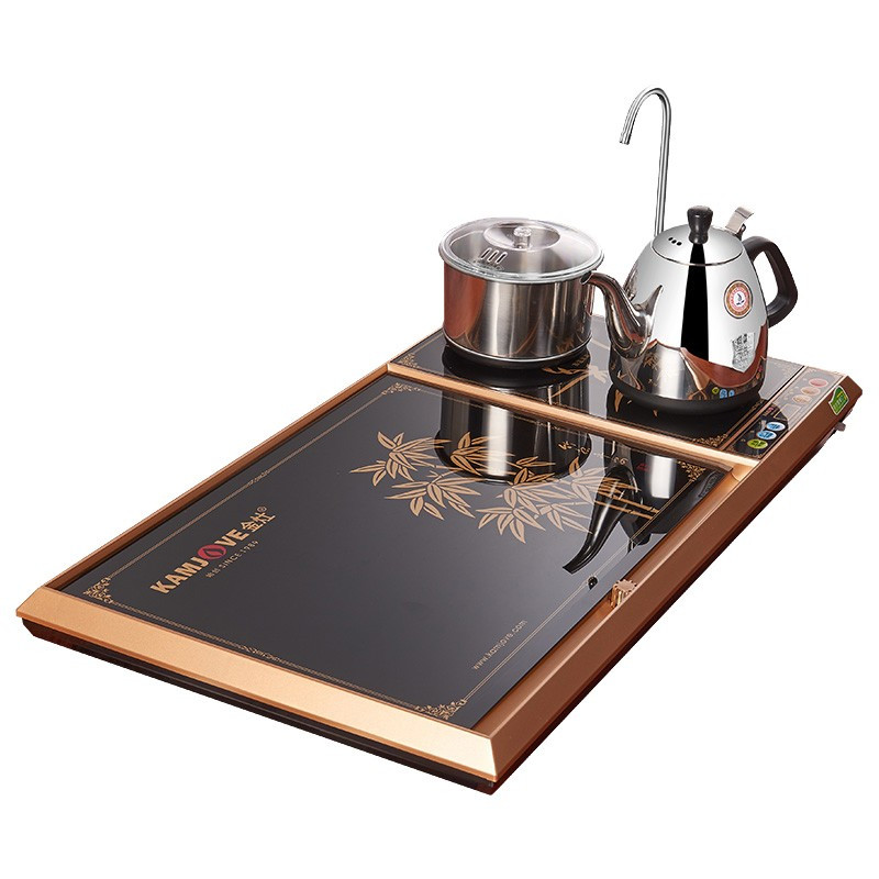金灶 L-310A 玻璃茶盘茶海托盘沥水盘功夫茶茶具套装全自动一体家用