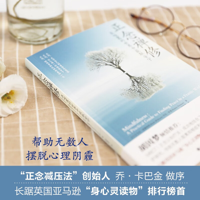 [正版]正念禅修 英 马克 威廉姆斯 美 丹尼 彭曼 在喧嚣的世界中获取安宁 正念减压辽法书籍哲学入门初学者 九州出版社高清大图