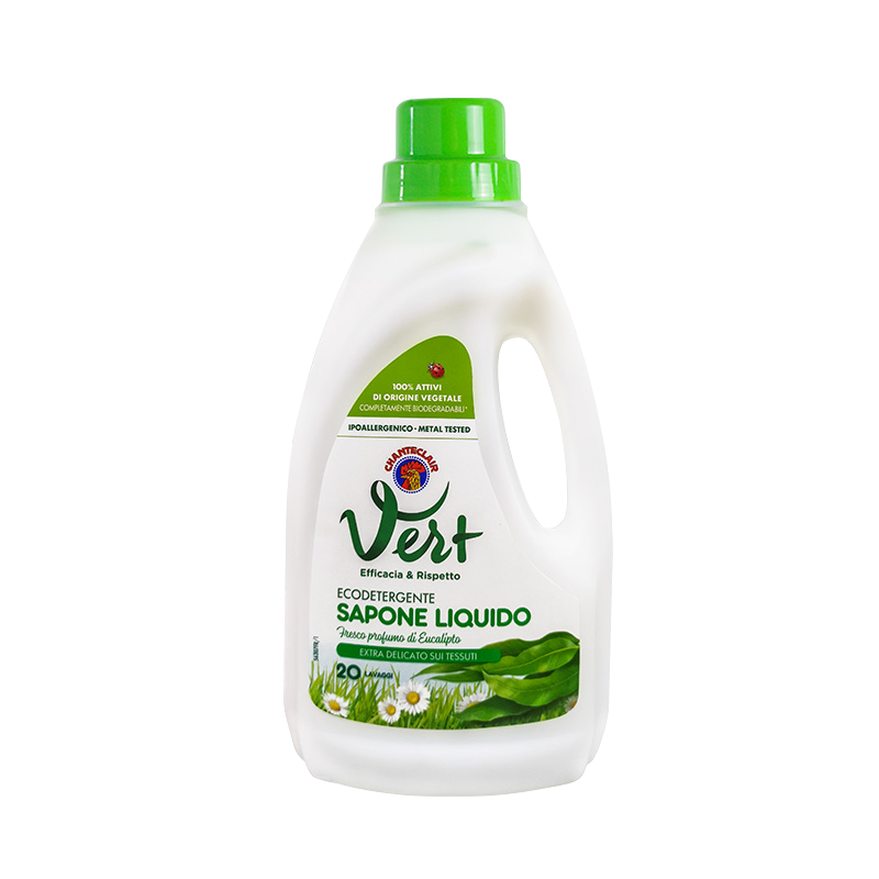 意大利进口大公鸡头天然植物洗衣液温和护衣孕妇宝宝适用1000ML