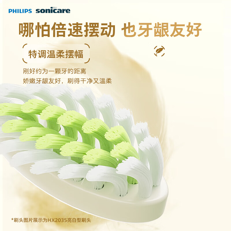 飞利浦(PHILIPS)电动牙刷 S1成人情侣款送男生女友 2种模式 洁齿护龈 柔力软毛 深蓝色HX2431/06高清大图