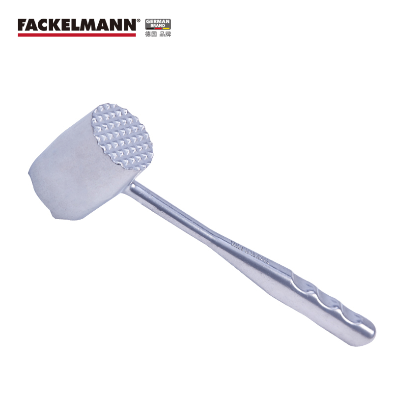 德国Fackelmann法克曼铝合金松肉锤 厨房工具 松肉锤 敲肉锤 铝合金1050猪排牛排锤 厨房用品