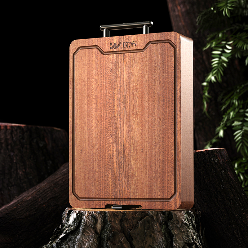 味家乌檀木菜板高清大图