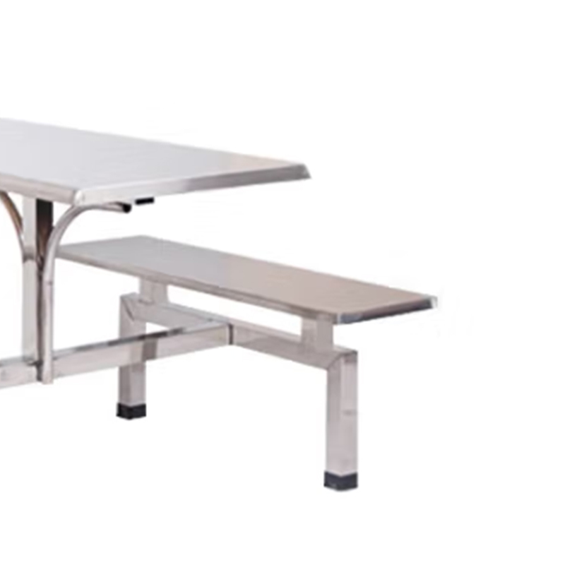 合祥源 连体餐桌椅组合 1200*600*750mm QX-CZ24 单位:张高清大图