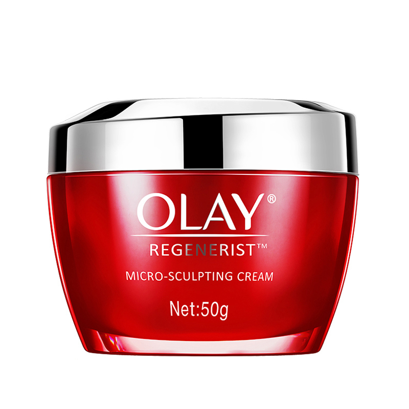玉兰油(OLAY) 新生塑颜金纯面霜50g 日霜面霜大红瓶保湿补水宝洁出品女士护肤品细致毛孔淡化细纹高清大图