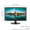 联想(Lenovo)擎天T510A 英特尔酷睿i5(i5-9400F 8G 256G 独显 WIFI)定制 21.5英寸显示器 商务办公学习个人家用企业采购台式机电脑