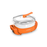 利仁(Liven) 双管电火锅 DHG-X40FB（橙色） JH