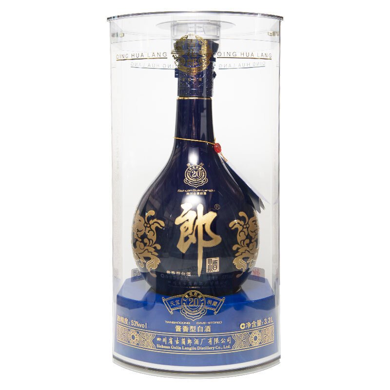 预售郎酒青花郎33l大瓶陈酿53度酱香型白酒奢华酱香