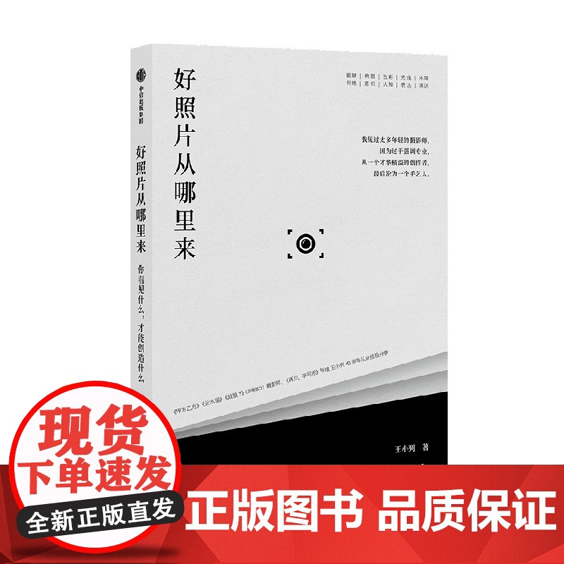 好照片从哪里来 你看见什么 才能创造什么 王小列著 甲方乙方云水谣战狼2摄影师王小列 40余年从业经验分享 中信出版社图高清大图