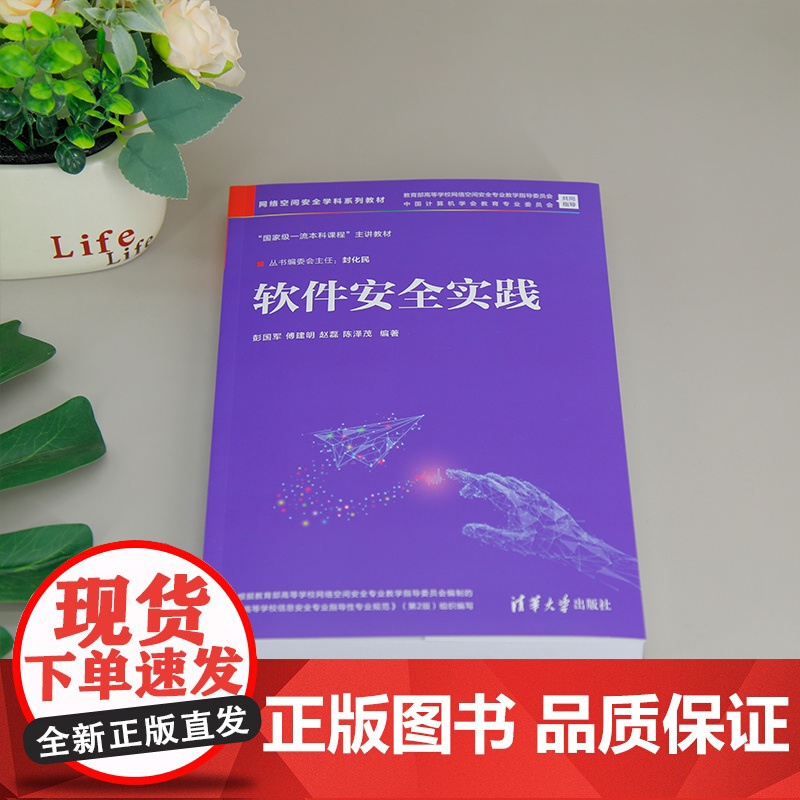 [正版新书]软件安全实践 彭国军、傅建明、赵磊、陈泽茂 清华大学出版社 软件安全,网络空间安全,信息安全高清大图