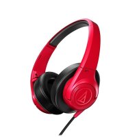 铁三角(Audio-technica) ATH-AX3 RD 头戴式耳机 红色