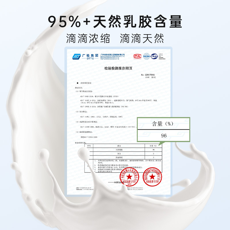 POKALEN(普卡兰)枕头乳胶枕低枕薄枕软矮枕头护颈枕乳胶枕头低枕芯泰国原装进口天然橡胶颈椎枕 礼盒装高清大图