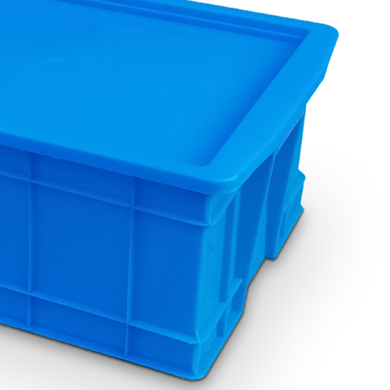 臻远ZY-SNXD-86收纳储物箱长方形物流中转箱带盖子 520*375*227mm高清大图