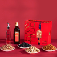 臻味坚果大礼包780g&贝蒂斯西班牙进口橄榄油500ml 礼盒坚果 年货大礼包干果送礼