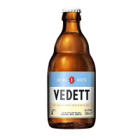 白熊啤酒(VEDETT) 精酿小麦啤酒 330ml*3瓶 比利时进口精酿啤酒