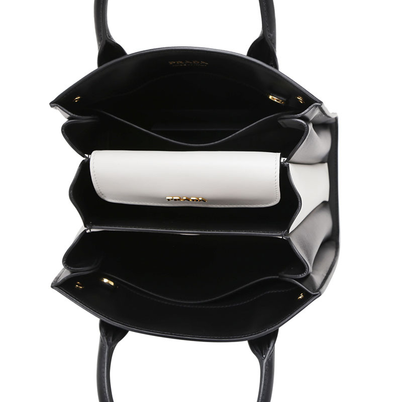 prada普拉达女包风琴侧边手拎斜挎包1ba071