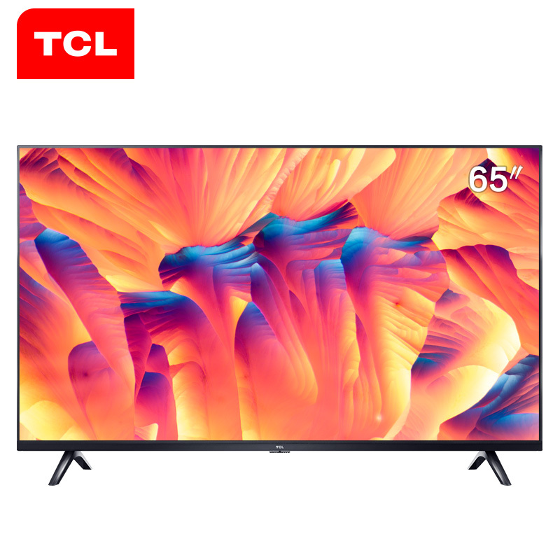 TCL 65L2 65英寸液晶平板电视机 4k超高清 HDR 全面屏 智能 防蓝光 微信互联 丰富影视资源 教育电视