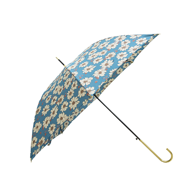 日本设计复古色唯美女神超轻超细金柄淑女长柄晴雨抗风雨伞遮阳伞