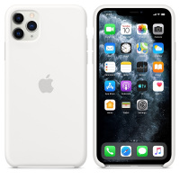 苹果Apple 原装iPhone 11 Pro Max 硅胶保护壳 手机壳 白色