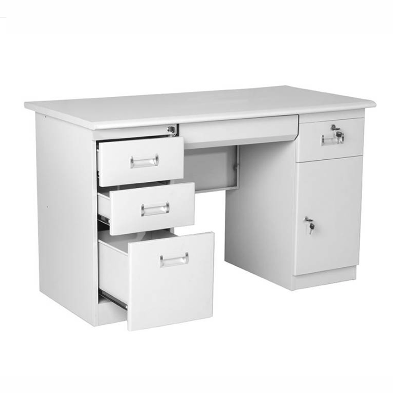 悦雅阁 钢制电脑桌 1.4米 张高清大图