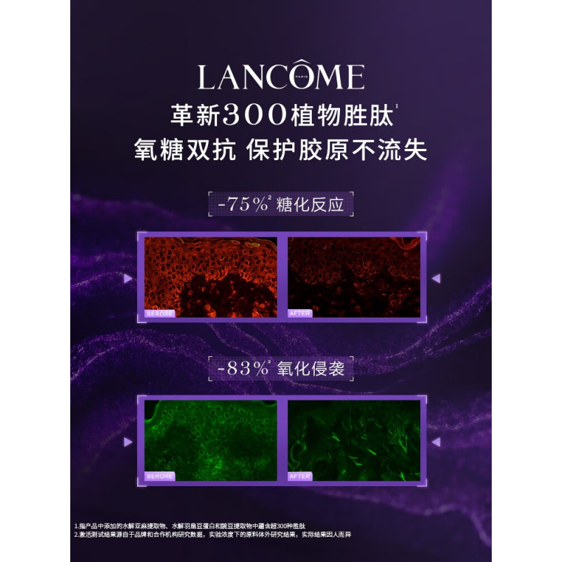 兰蔻塑颜紧致百肽面霜50ml抗皱紧致保湿焕亮抗衰礼物高清大图