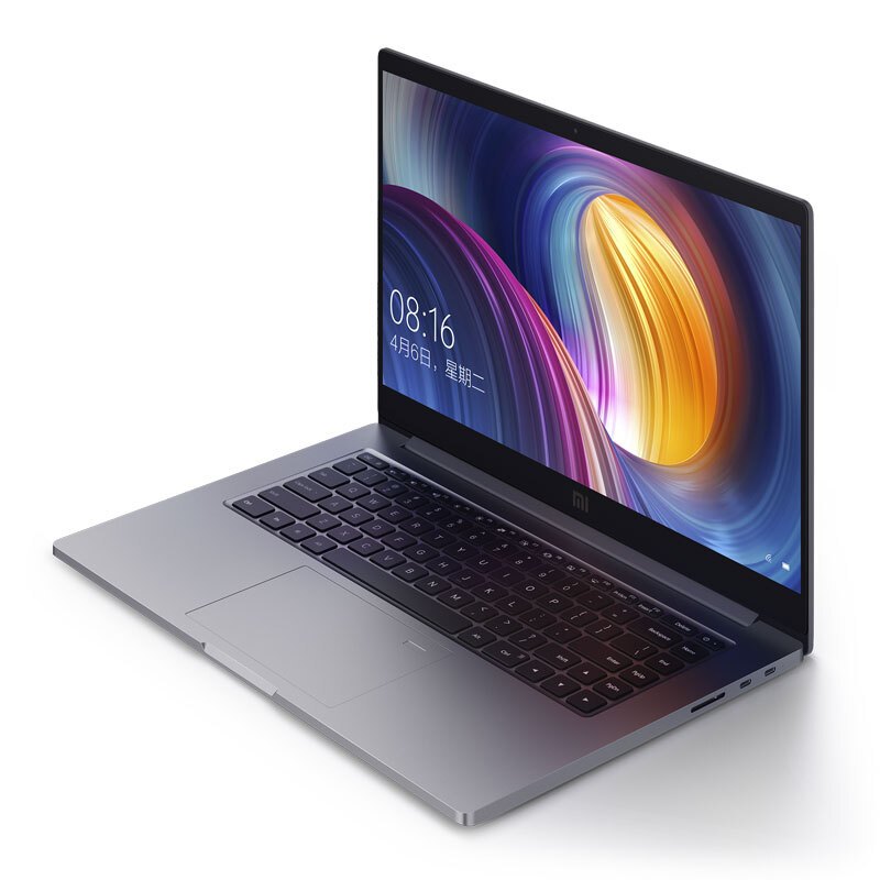 小米MIPro2019款156英寸创意设计金属轻薄笔记本第八代英深空灰i78550U16G512GSSDMX2502G