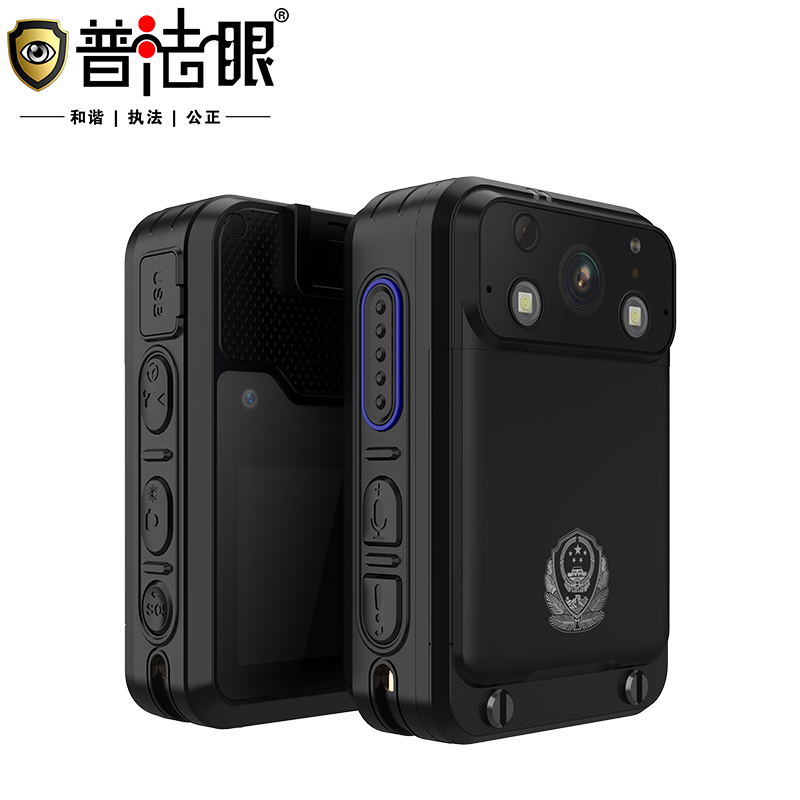 普法眼DSJ-F3 32G黑色1080P触屏4G无线传输执法记录仪实时GPS北斗红外激光夜视蓝牙可扩128G内存高清大图