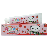 LG竹盐 健齿防护儿童牙膏草莓味40g