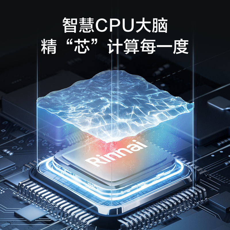 林内(Rinnai)[鲸吨吨]24升燃气热水器 零冷水即开即热即恒温 家用天然气 变频节能大水量热水器24GD61R新品