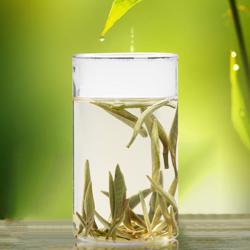 云南生普洱茶 白茶茶叶银针沱茶 大白毫龙珠250克