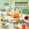 苏泊尔(SUPOR)1.8L大容量养生壶煮茶器煮茶壶316L不锈钢电水壶保温花茶壶烧水壶玻璃面板带滤网SW-18YJ38