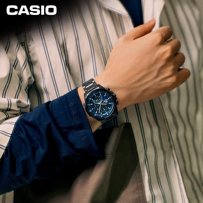 卡西欧（CASIO) EDIFICE EFS-S590YD系列 商务男表防水男士手表=