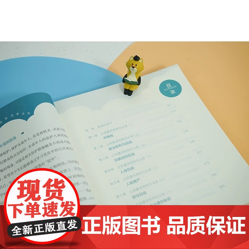 正版 写给青少年的宪法学习书 法治课堂上讲公民的24个基本权利与义务 附动画视频 唐玥 初中小学 少儿法律普法基础知识书高清大图