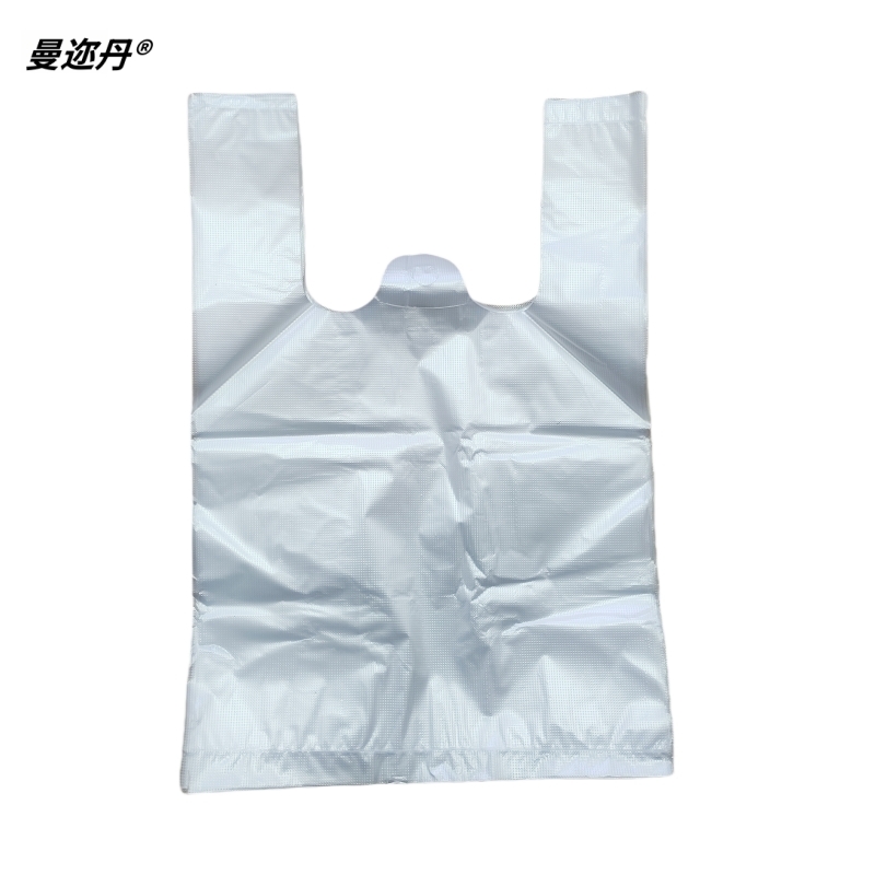 曼迩丹 手提塑料袋 底边宽17cm /个高清大图