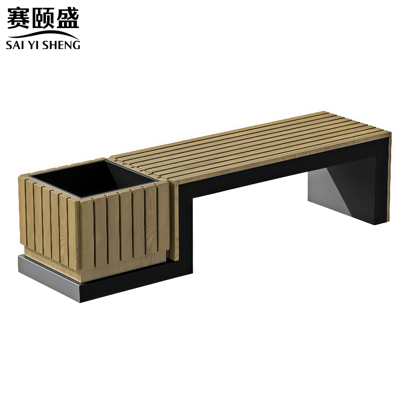 赛颐盛 户外花箱椅2000*500*450mm张