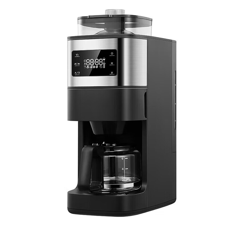 松下(Panasonic)咖啡机美式家用咖啡机全自动咖啡机 NC-A701可拆卸式触控式屏幕豆粉两用咖啡壶 NC-A70